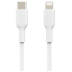 photo Cable USB-C vers Lightning - 2m / Blanc