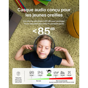 SoundForm Mini - Casque pour enfants / Noir