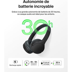 SoundForm Mini - Casque pour enfants / Noir