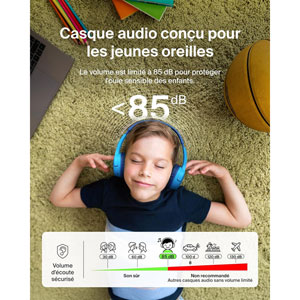 SoundForm Mini - Casque pour enfants / Bleu