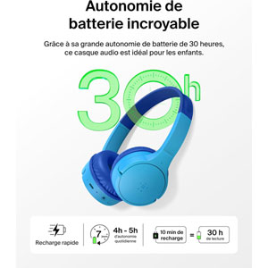 SoundForm Mini - Casque pour enfants / Bleu