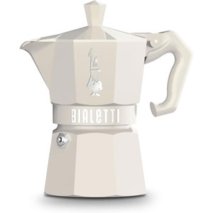 photo BIALETTI - Cafetière moka - 6 tasses - Creme