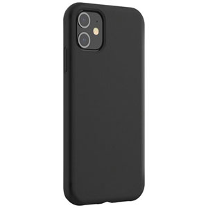 photo Coque Silicone SoftTouch iPhone 12/12 Pro - Noir