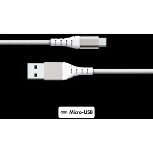 Force Power Lite USB A / micro USB - 1.2m / Blanc