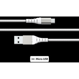 Force Power Lite USB A / micro USB - 2m / Blanc