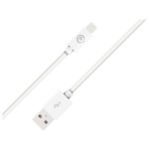 photo Câble USB-A / Lightning - 1,2m / Blanc