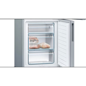Série 4 Réfrigérateur combiné pose-libre Inox