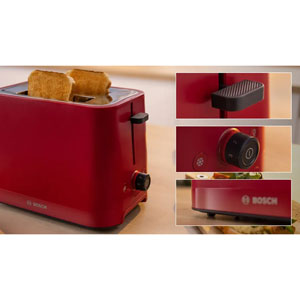 Toaster compact MyMoment Rouge - TAT3M124