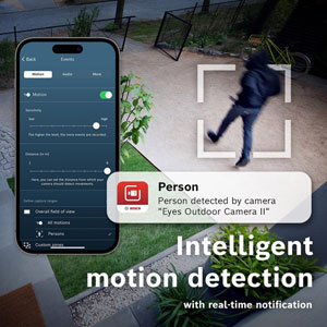 Smart Home Caméra extérieure Eyes II