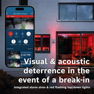 Smart Home Caméra extérieure Eyes II