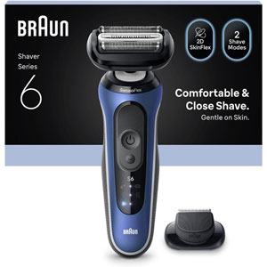 photo BRAUN - Rasoir - Serie 6 - Bleu
