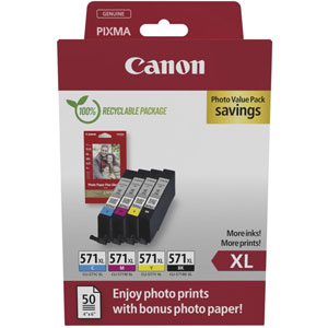 photo CLI-571XL - Multipack N,C,M,J