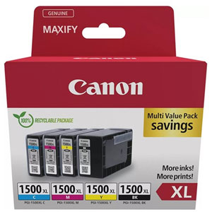 photo PGI-1500XL Multipack - N, C, M, J / 1020 pages