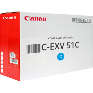 photo C-EXV51 - Cyan - 60000 pages