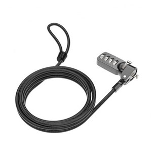 photo câble antivol Noir