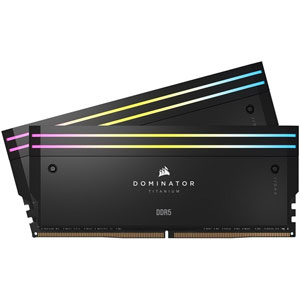 photo DOMINATOR TITANIUM RGB DDR5 7000MHz 2x 16Go C34
