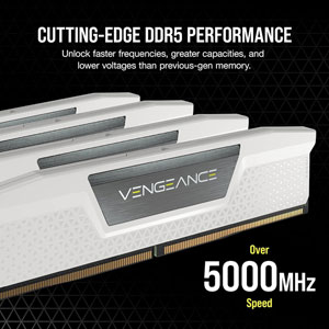 Vengeance DDR5 5600MHz - 2 x 16Go / C40 / Blanc