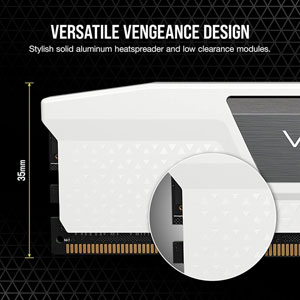 Vengeance DDR5 5600MHz - 2 x 16Go / C40 / Blanc