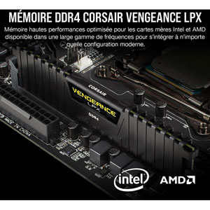 Vengeance LPX DDR4 3200MHz - 2 x 16Go / C16