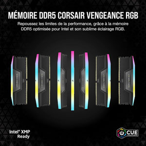 Vengeance RGB DDR5 5600MHz - 2 x 16Go / C36