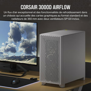 3000D AIRFLOW - Blanc
