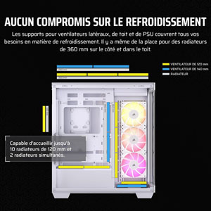 3500X ARGB - Blanc