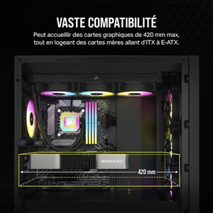5000D CORE AIRFLOW - noir