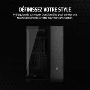 6500X Mid-Tower Dual Chamber - Noir / Obsidienne