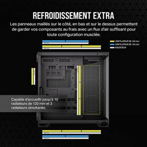 6500X Mid-Tower Dual Chamber - Noir