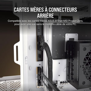6500D AIRFLOW Mid-Tower Dual Chamber - Blanc