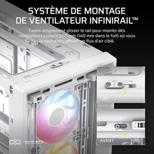FRAME 4000D RS ARGB - Blanc