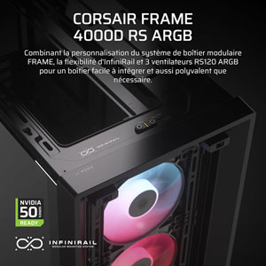 FRAME 4000D RS ARGB - Noir