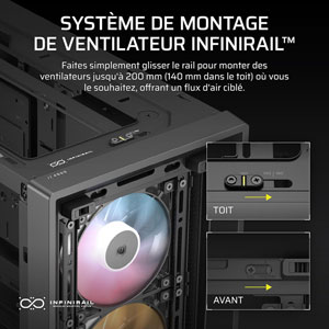 FRAME 4000D RS ARGB - Noir