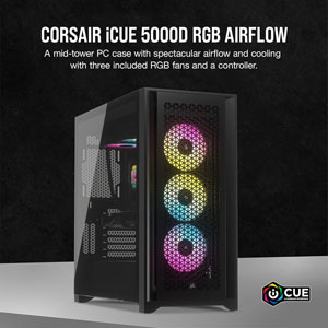 iCUE 5000D RGB AIRFLOW - Noir