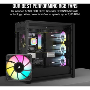 iCUE 5000D RGB AIRFLOW - Noir