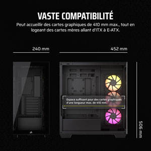 iCUE LINK 3500X RGB - Noir