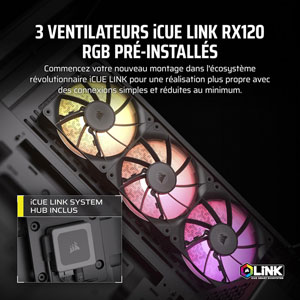 iCUE LINK 3500X RGB - Noir