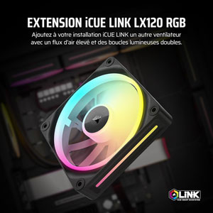 iCUE LINK LX120 RGB 120mm PWM Single Fan