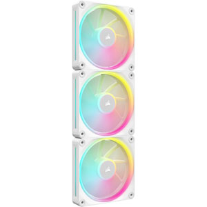 photo iCUE LINK LX120 RGB 120mm PWM Starter Kit - Blanc