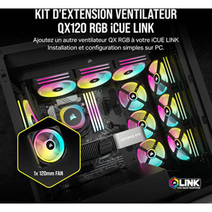 iCUE LINK QX120 RGB 120mm PWM PC Fan