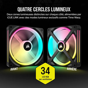 iCUE LINK QX140 RGB 140mm PWM PC Starter Kit