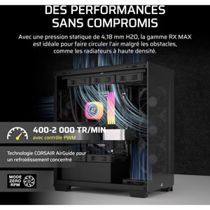 iCUE LINK RX120 MAX 120mm PWM Thick Fan