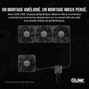 iCUE LINK RX140 140mm PWM Fan Twin Starter Kit