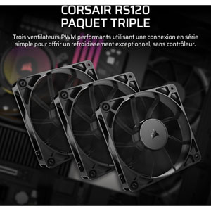 RS120 120mm PWM Fan (Pack de 3)
