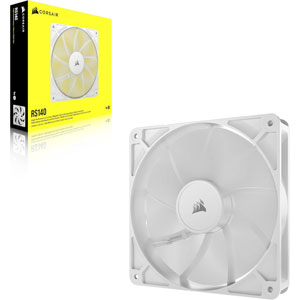 RS140 140mm PWM Fan - Blanc