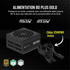 RMe Series RM1200e - 1200W / 80PLUS Gold