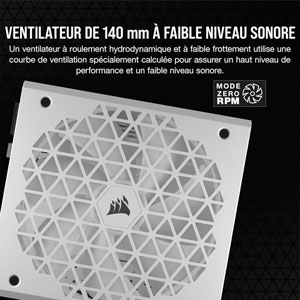 RMx Series RM750x - 750W / 80PLUS Gold / Blanc
