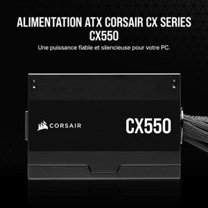 CX Series CX550 - 550W / 80 PLUS Bronze