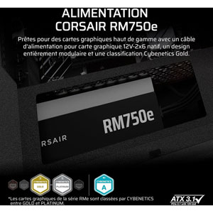 RMe Series RM750e - 750W / 80PLUS Gold