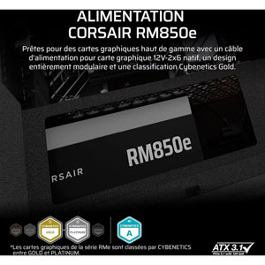RMe Series RM850e - 850W / 80PLUS Gold